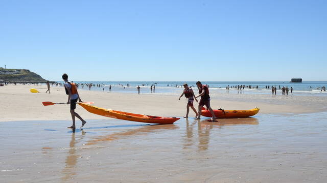 Sports nautiques plage de la Portel